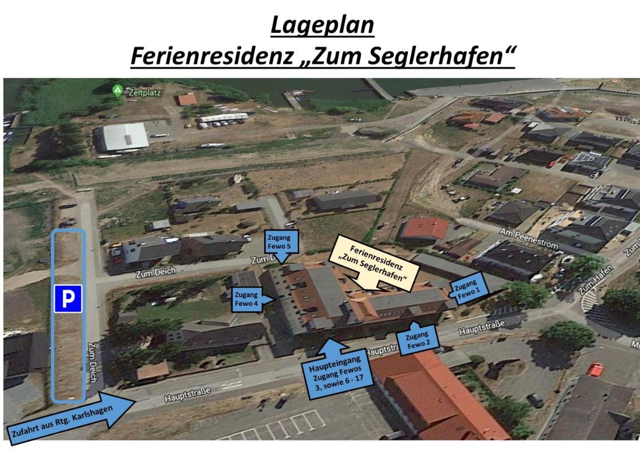 Apartament Residenz Zum Seglerhafen-St Peenemunde Zewnętrze zdjęcie